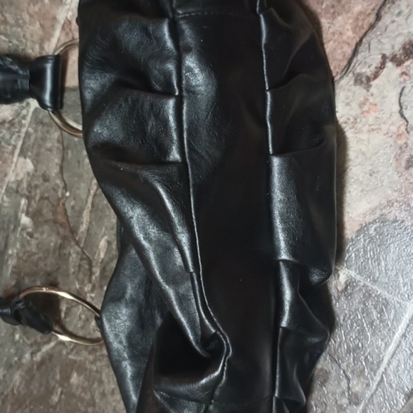 Vintage Black leather purse unknown brand - Picture 3 of 5